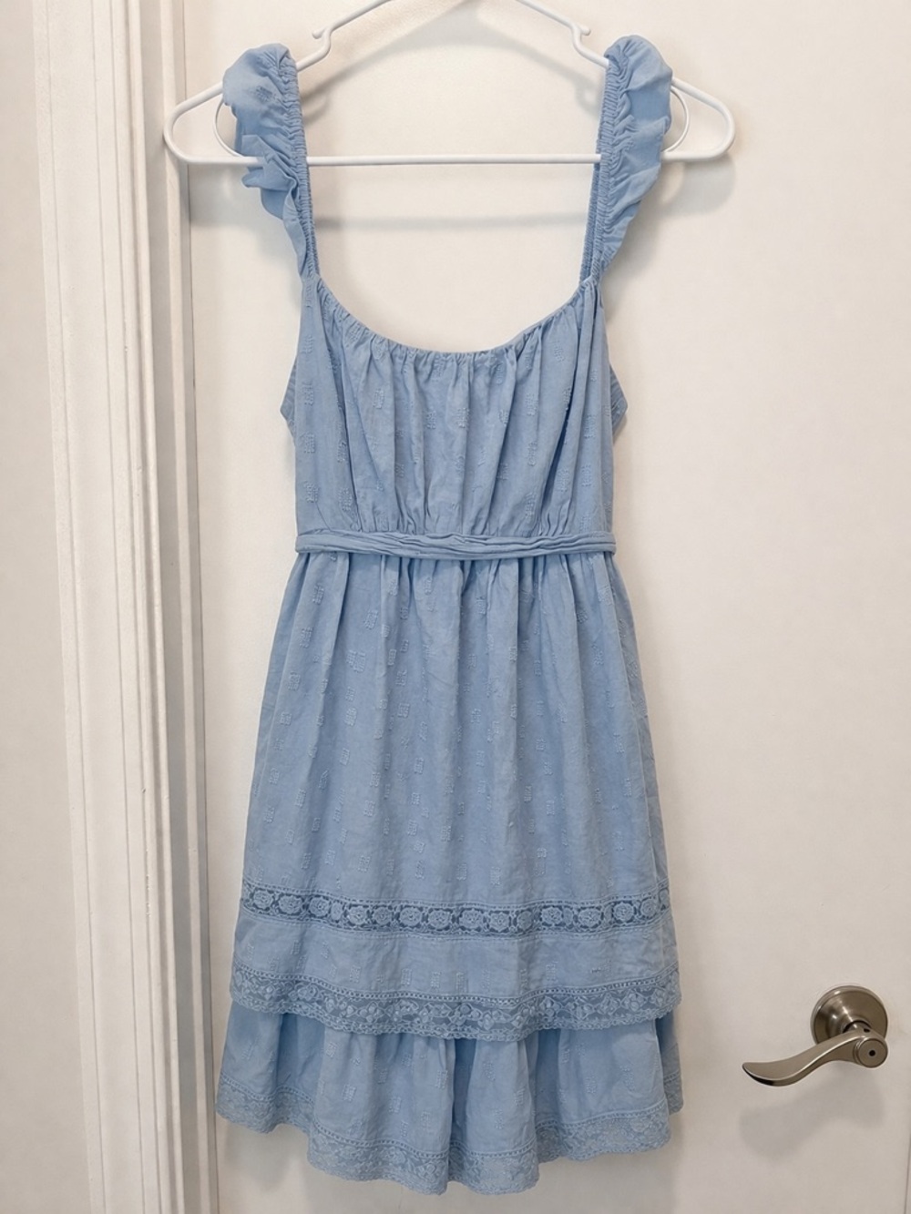 Altar'd State Light Blue Romper
